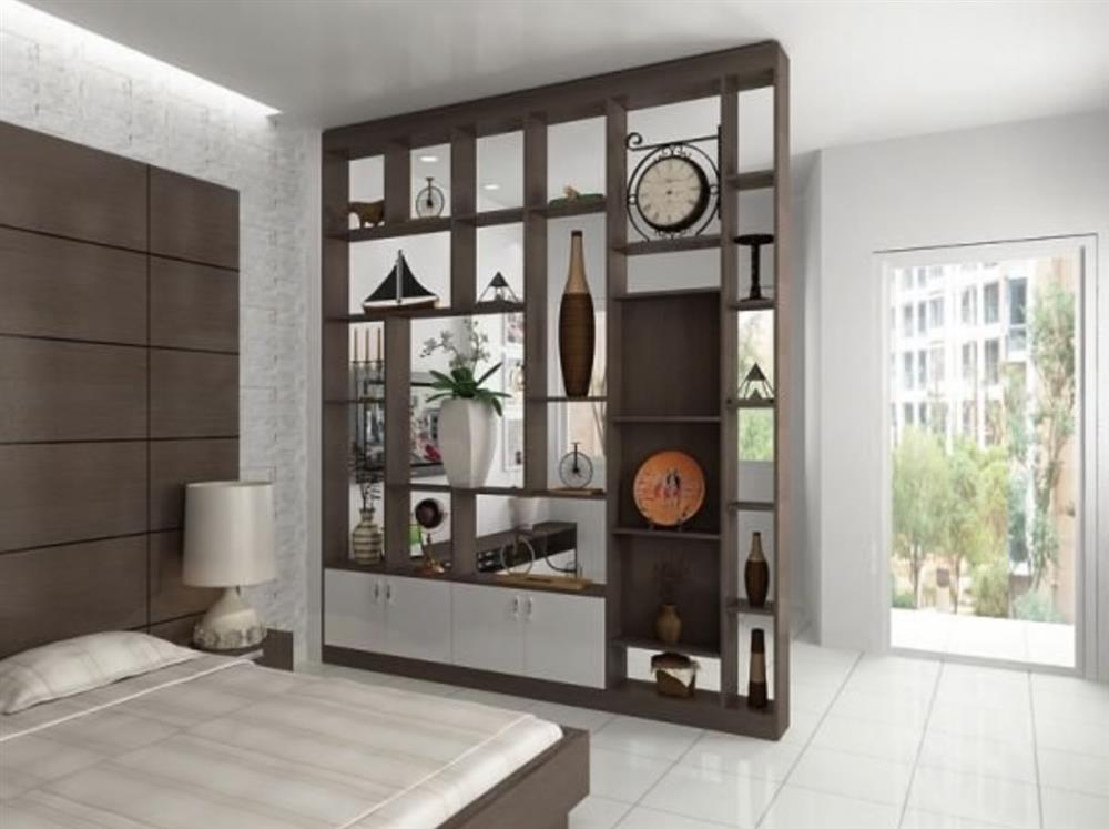 Vách ngăn trang trí giúp tạo ra các không gian riêng tư